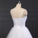 bílé princeznovské tylové svatební šaty na ramínka Luisa M
