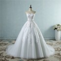 luxusní svatební šaty s bohatou tylovou sukní Greta