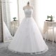 luxusní bílé princeznovské svatební šaty Anna Marie S-M