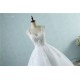 luxusní tylové bílé svatební šaty Valérie XL-XXL