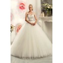 princeznovské tylové bílé svatební šaty s bohatou sukní Alyce L-XL