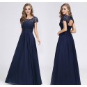 tmavě modré navy plesové šaty pro matku nevěsty XL- XXL