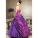 Krásné fialové společenské maturitní šaty na míru