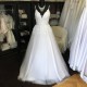 tylové svatební šaty na ramínka Elisabeth S-M