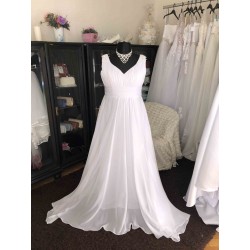 antické svatební šaty Boho XL-XXL