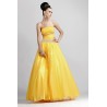Sexy žluté společenské šaty AKCE