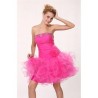 růžové společenské mini šaty
