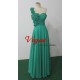 společneské šaty Dita 17 zelené dlouhé