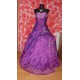 AKCE plesové šaty na maturitní ples fialové SKLADEM