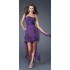 fialové luxusní společenské šaty SKLADEM