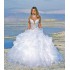 extra luxusní bílé svatební šaty Claudia S-M