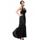 elegantní černé dlouhé společenské šaty Alisa S