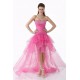 Paris luxusní růžové plesové šaty na maturitní ples S-M