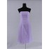 krátké světle fialové společenské šaty XS