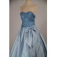 luxusní modré plesové společenské šaty Lucia XS-S