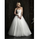 luxusní bílé tylové svatební šaty Carlita S-M