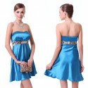 krátké modré společenské šaty Rotta M