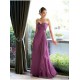 luxusní fialové společenské šaty jednoduché Amanda S-M
