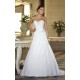 luxusní krémové svatební šaty Jordana M-L