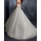 luxusní tylové svatební šaty Elza princeznovské XS-S