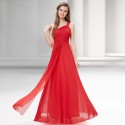 dlouhé červené společenské šaty Elza L