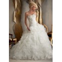 luxusní bílé svatební šaty nadýchané Libertine L-XL