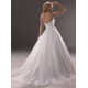 luxusní bílé svatební šaty Tamara S-M