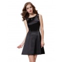 krátké černé společenské šaty Vilma XS