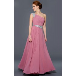 světle růžové antické plesové šaty Linda M-L