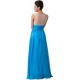 modré plesové šaty Rebecca XS
