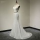 extra luxusní bílé svatební krajkové šaty Genevra L-XL