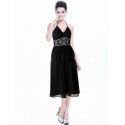 krátké černé společenské šaty Bianca XL