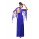 modré plesové společenské šaty Saphire  M