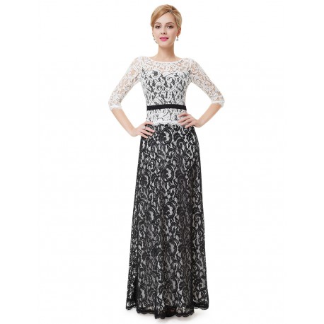 luxusní dlouhé společenské šaty pro matku nevěsty Alizé XXL